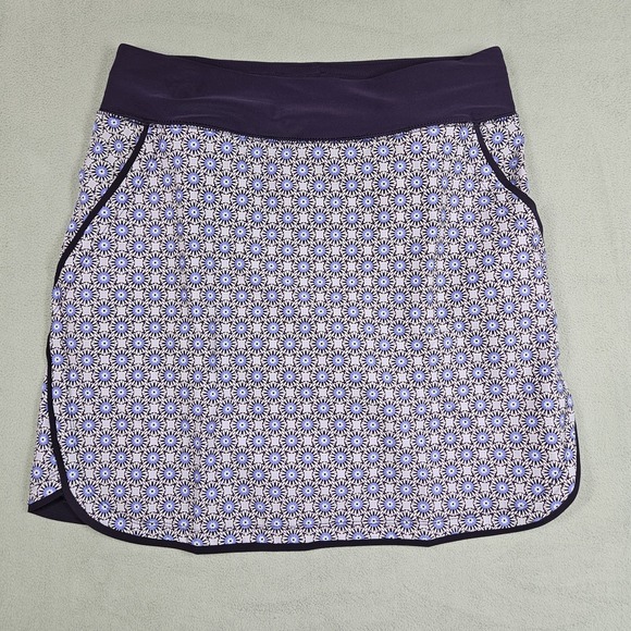 Lands' End Other - Lands' End Swim Skort Size 4 Purple Quick Dry Pull On Swim Skirt Pockets Cruise